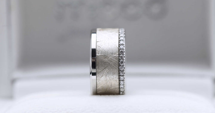 Coffret Joaillerie - Diamants et Argent brossé