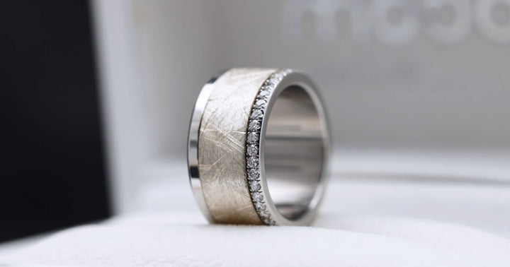Coffret Joaillerie - Diamants et Argent brossé