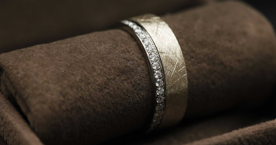Coffret Joaillerie - Diamants et argent brossé