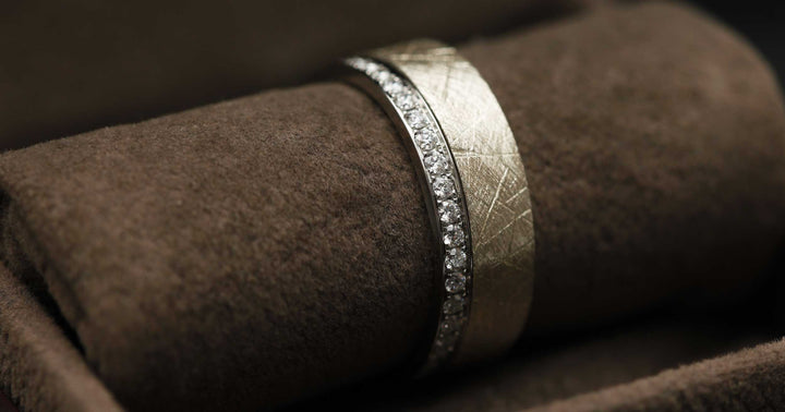 Coffret Joaillerie - Diamants et argent brossé