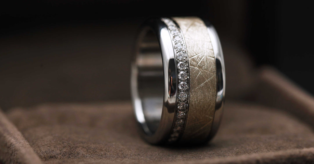 Coffret Joaillerie - Diamants et argent brossé