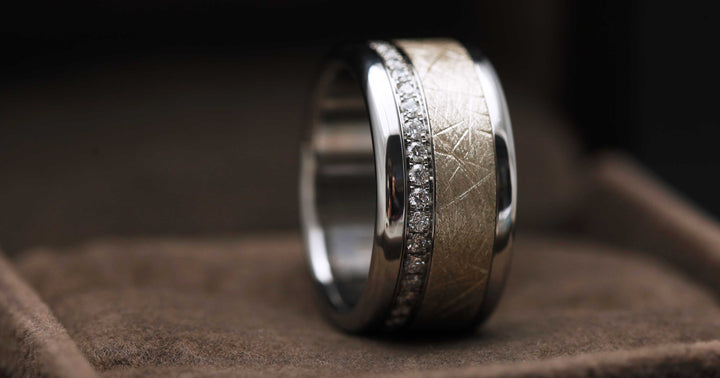 Coffret Joaillerie - Diamants et argent brossé