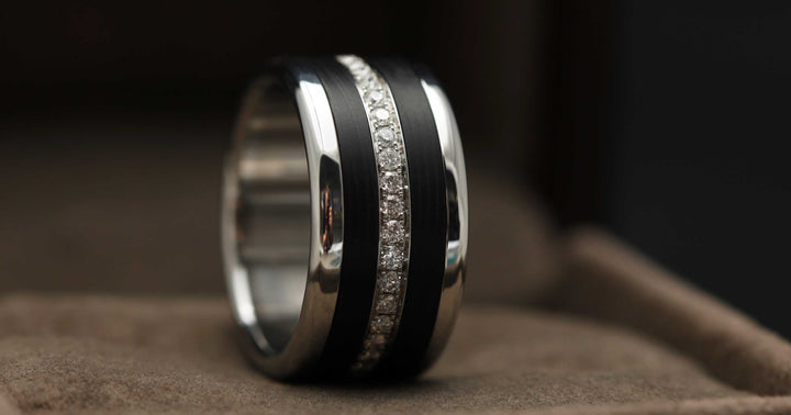 Coffret Joaillerie - Carbone, céramique et diamants