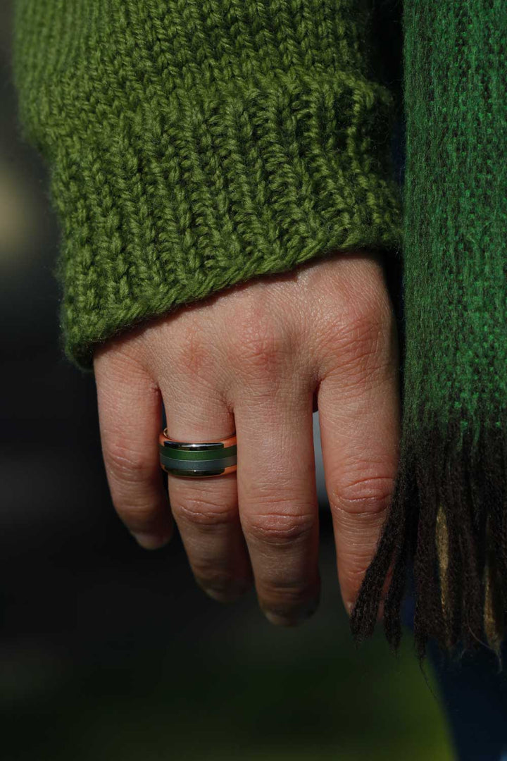 Sommer Ring-Set 2023 mit 4 Farben - Auswechselbarer mood Ring