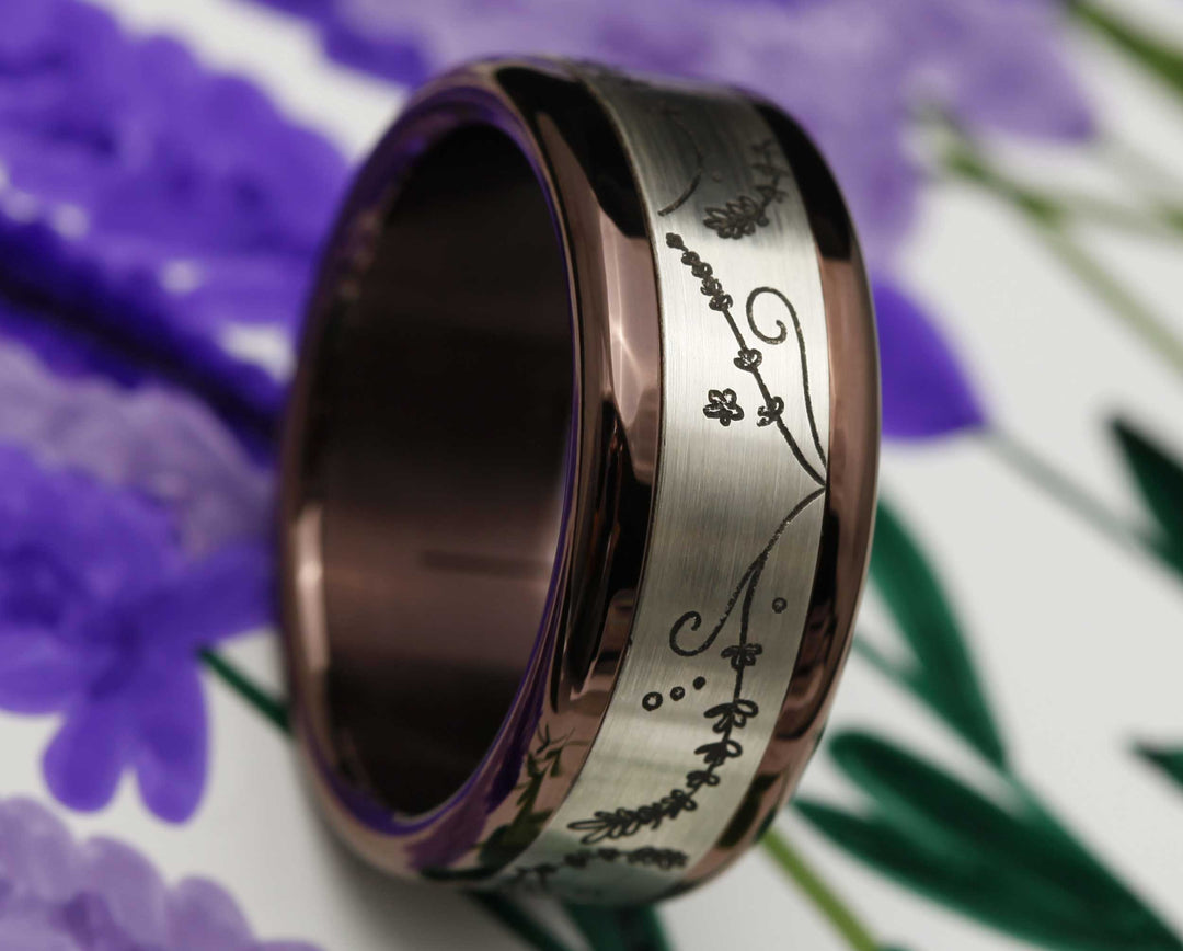 Deux tiers argent Lavendel