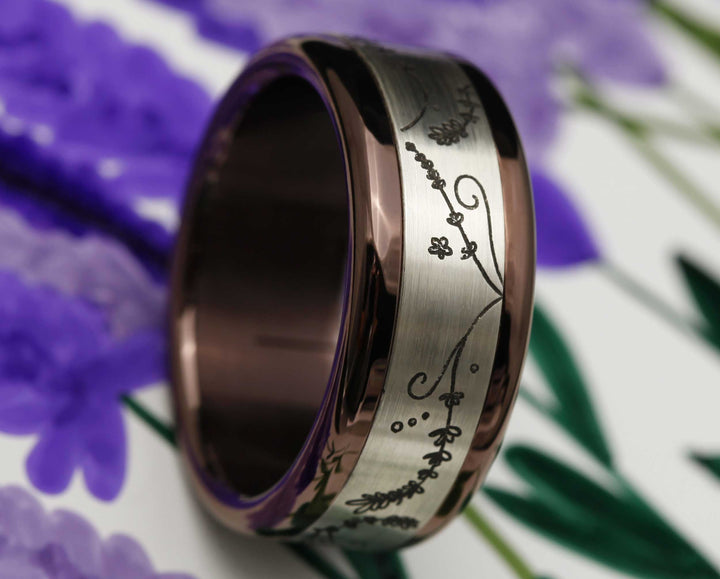 Deux tiers argent Lavendel