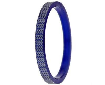 Medium Aluminium Gravé - Neve Bleu Roi