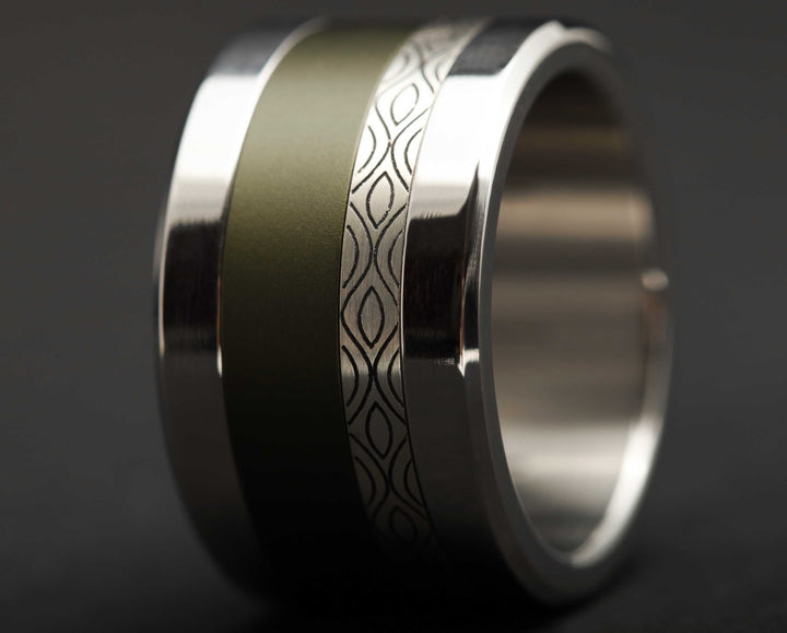 Medium Argent Gravé - Abey