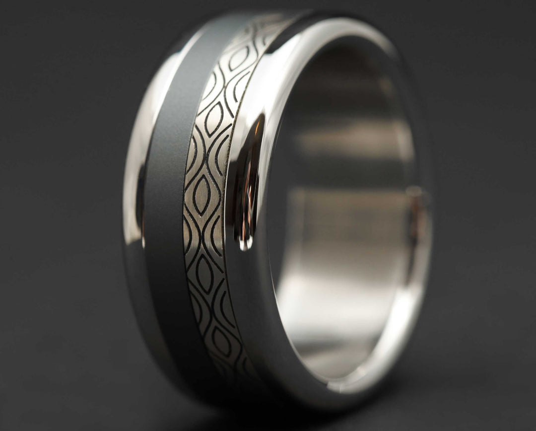Medium Argent Gravé - Abey