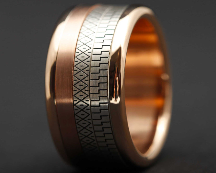 Medium Argent Gravé - Amaya