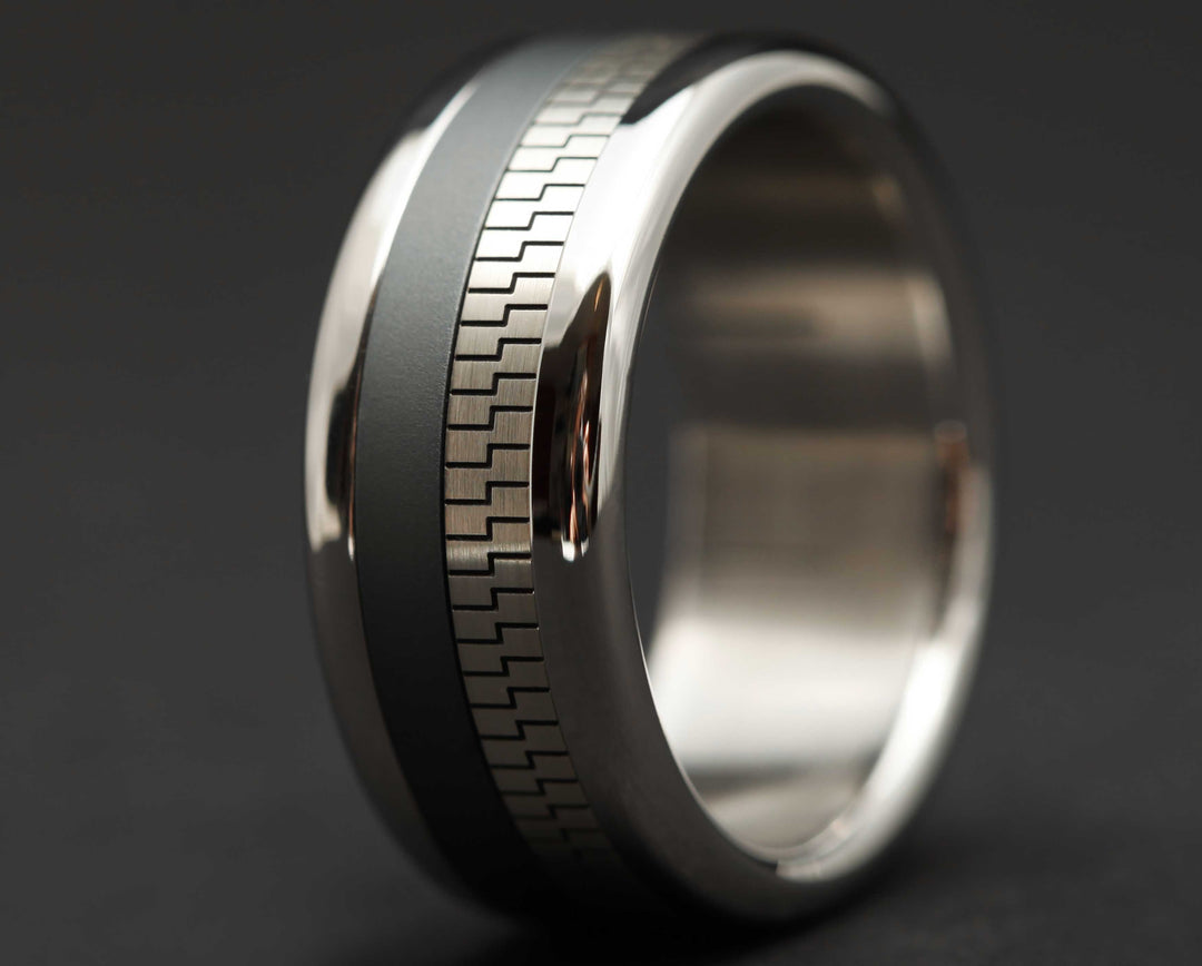 Medium Argent Gravé - Amaya