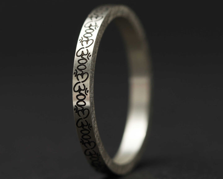 Medium Argent Gravé - Flash Népal N°108