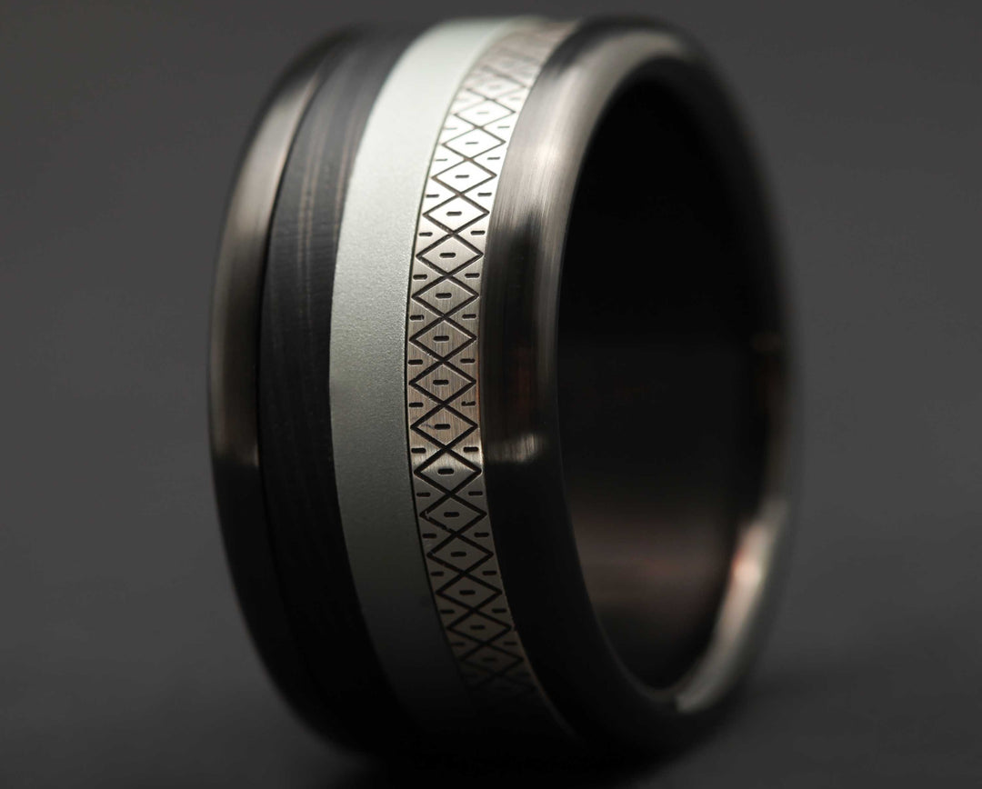 Medium Argent Gravé - Kiona