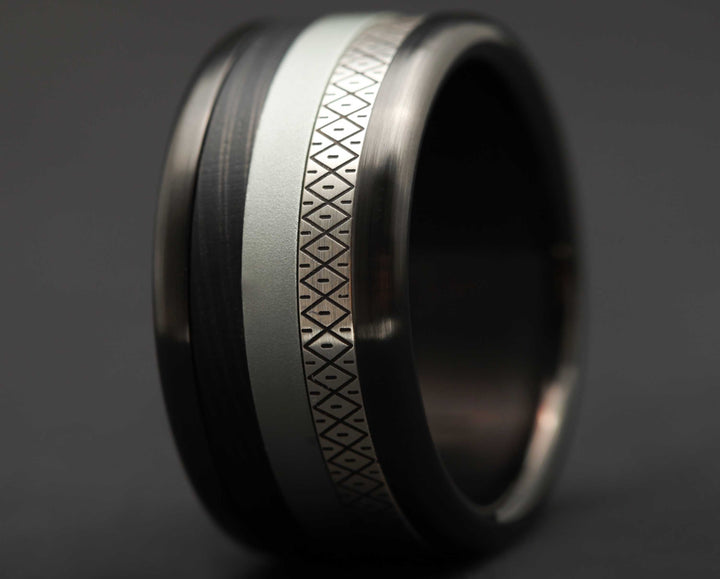 Medium Argent Gravé - Kiona