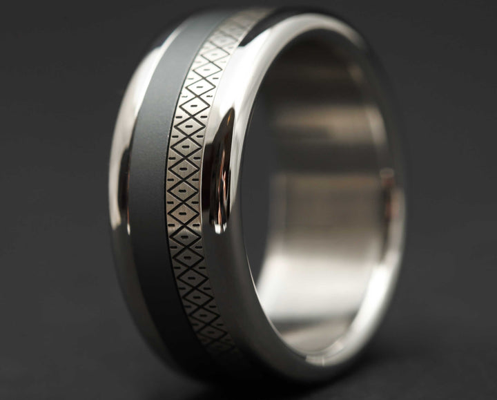 Medium Argent Gravé - Kiona