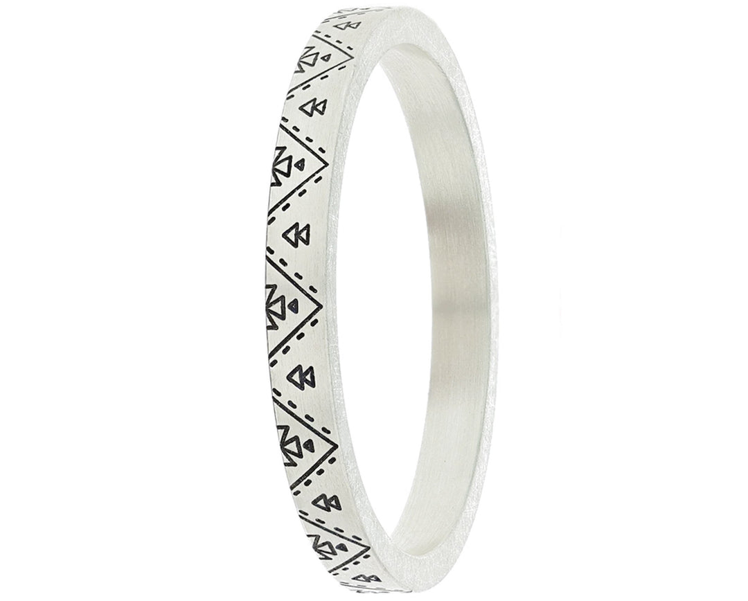 Medium Argent Gravé - Medium En Argent - Amérique