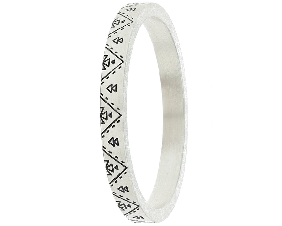 Medium Argent Gravé - Medium En Argent - Amérique