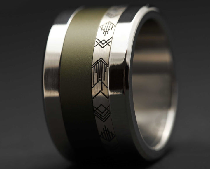 Medium Argent Gravé - Meika