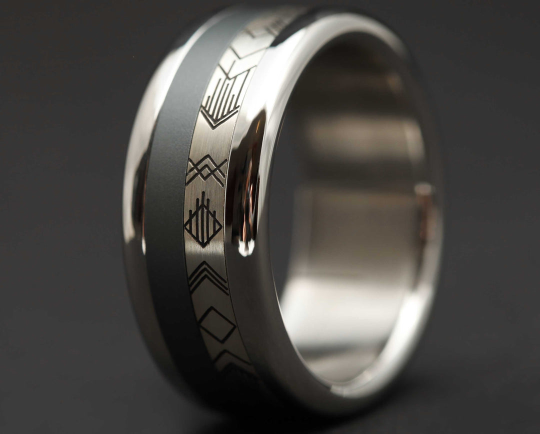 Medium Argent Gravé - Meika