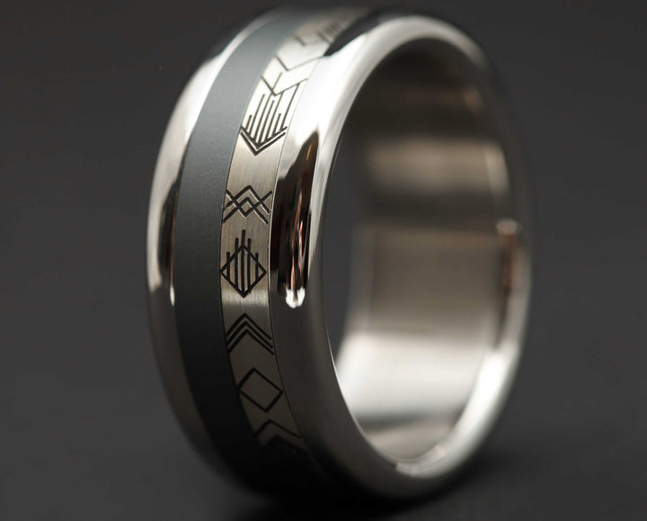 Medium Argent Gravé - Meika