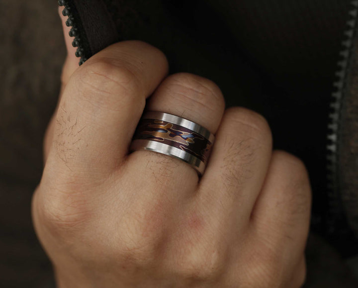 AUSTAUSCHBARER MOOD RING <br>Nino Ring-Set