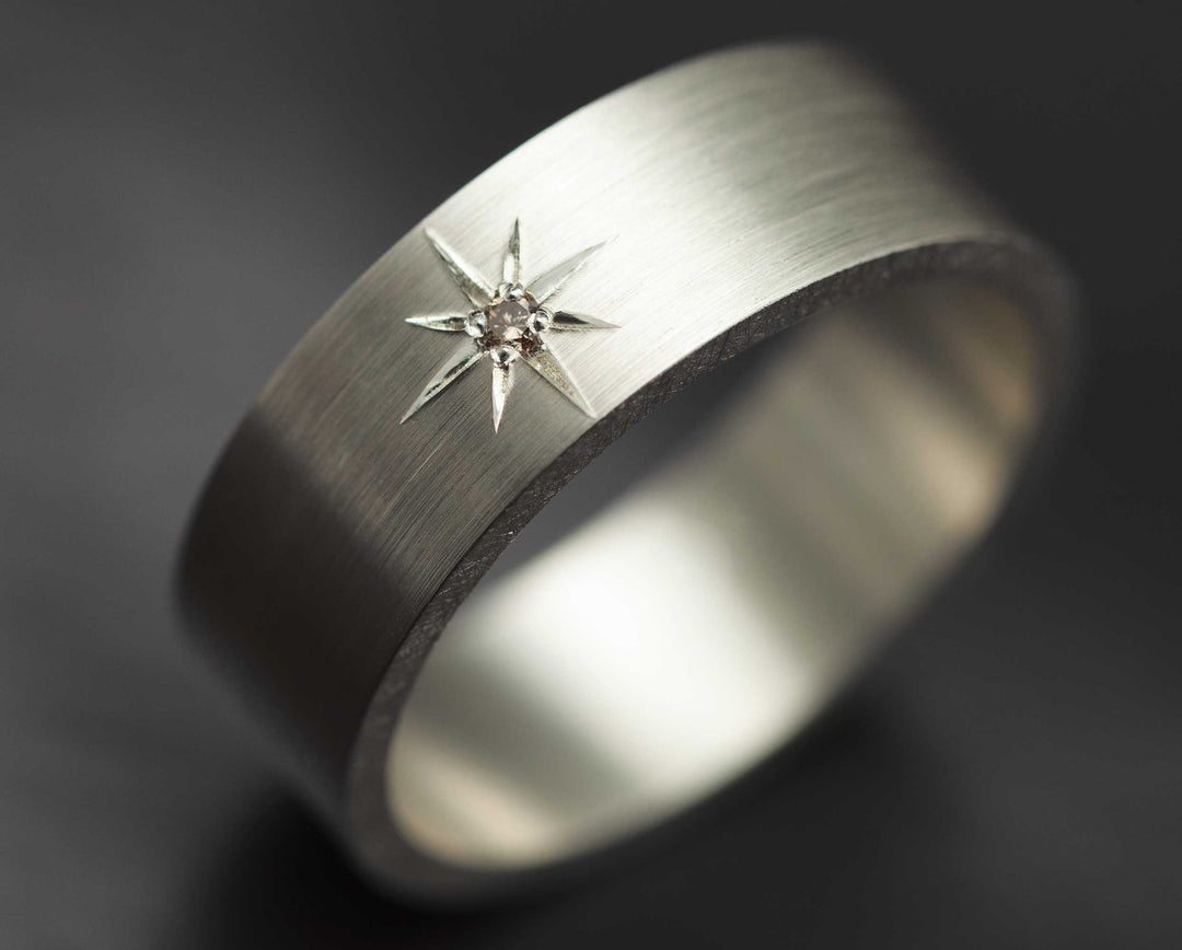 mood collection Sertissage de diamant brun – Mood Collection