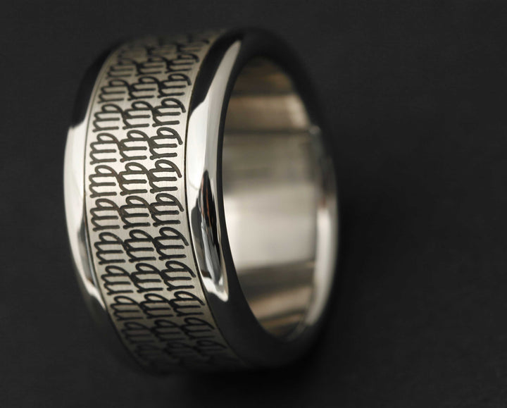 Addon argent oxydé Vierge
